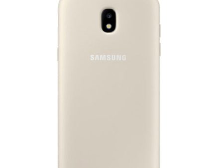 Original Samsung Galaxy J5 (2017) Cover - Dual Layer Protection - (EF-PJ530CFEGWW) - Golden  Online Hot Sale