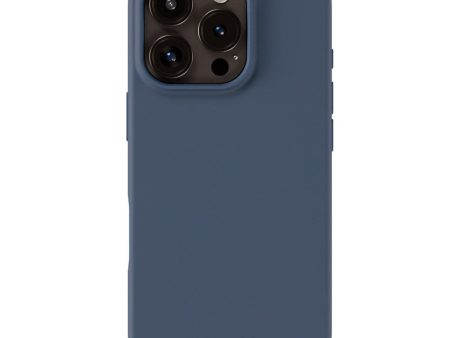 Holdit iPhone 16 Pro Soft Touch Silikone Case - Pacific Blue Discount