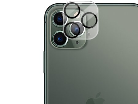 iPhone 11 Pro   Pro Max Mocolo Beskyttelsesglas til Kameralinse - Case Friendly - Gennemsigtig Fashion