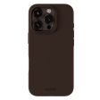 Holdit iPhone 16 Pro Soft Touch Silikone Case - Chocolate Cheap