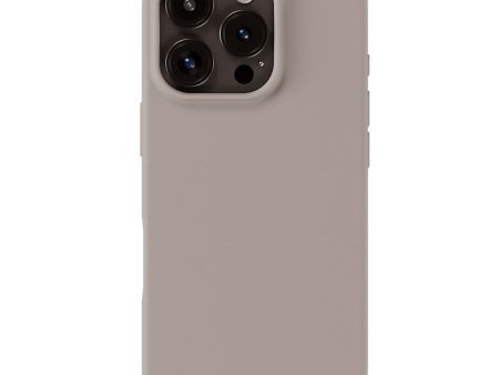 Holdit iPhone 16 Pro Soft Touch Silikone Case - Taupe Fashion