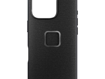 iPhone 16 Pro Peak Design Stof Cover m. SlimLink Beslag - MagSafe Kompatibel - Charcoal Fashion