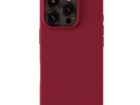 Holdit iPhone 16 Pro Soft Touch Silikone Case - Red Velvet Sale