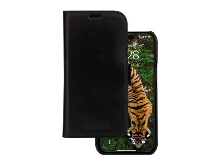 dbramante1928 Lynge 2-i-1 Flip Cover - Ægte Læder - iPhone 15 Pro Max - Sort Hot on Sale