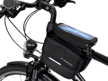 Wozinsky Cykeltaske til Cykelstel 1.5L - Sort Discount