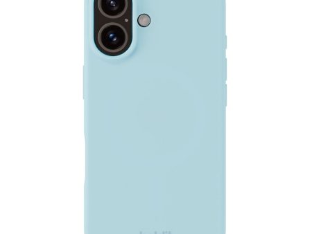 Holdit iPhone 16 Soft Touch Silikone Case - Mineral Blue Hot on Sale