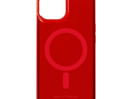 iDeal Of Sweden iPhone 15 Clear Case - MagSafe Kompatibel - Radiant Red Online Hot Sale