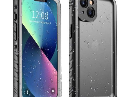 Tech Protect iPhone 13 Mini Vandtæt Cover - Gennemsigtig   Sort Sale