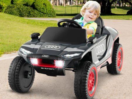 Licensed Audi Kids Ride On E-tron Racing Car-Gray Online