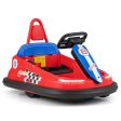 6V kids Ride-on Bumper Car with 360° Spinning and Dual Motors-Red Cheap