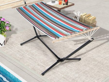 Hammock with Stand and Carrying Case-Multicolor For Sale