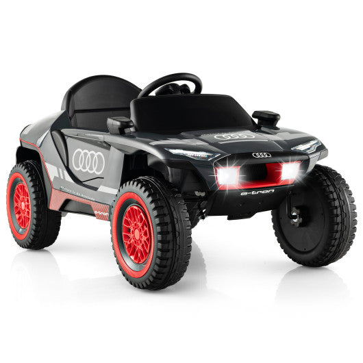 Licensed Audi Kids Ride On E-tron Racing Car-Gray Online