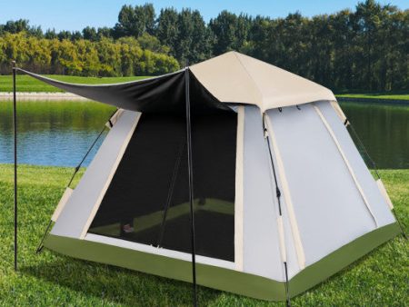 2-4 Person Instant Pop-up Camping Tent with Removable Rainfly Hot on Sale