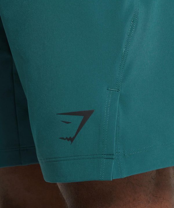 Gymshark Apex Functional 9  Shorts - Teal Online Hot Sale