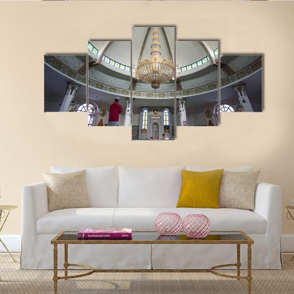 Ar Rahmah Mosque  Jeddah Canvas Wall Art For Sale