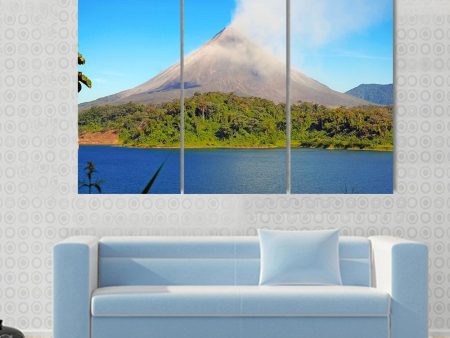 Arenal Volcano In Costa Rica Canvas Wall Art Online Hot Sale