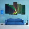 Aurora Borealis & Meteors Canvas Wall Art Online