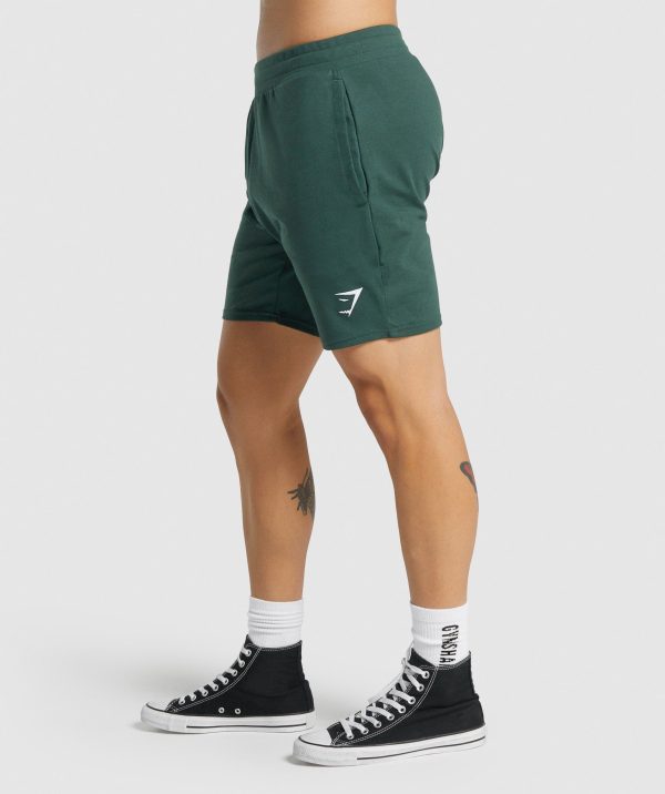 Gymshark Essential 7 Shorts - Dark Green For Discount