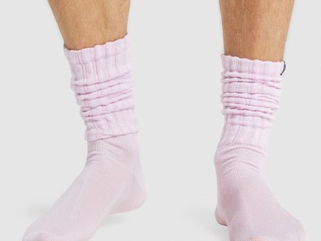 Gymshark Comfy Rest Day Socks - Light Pink For Cheap