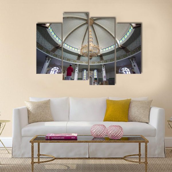 Ar Rahmah Mosque  Jeddah Canvas Wall Art For Sale