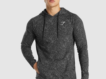 Gymshark Critical 2.0 Hoodie - Charcoal Print Online