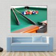 Snooker Balls & Cue Canvas Wall Art Fashion