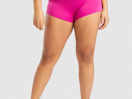 Gymshark Training Short Length Shorts - Pink Online now