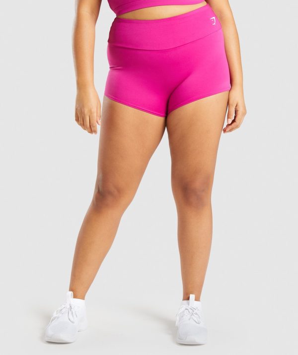 Gymshark Training Short Length Shorts - Pink Online now