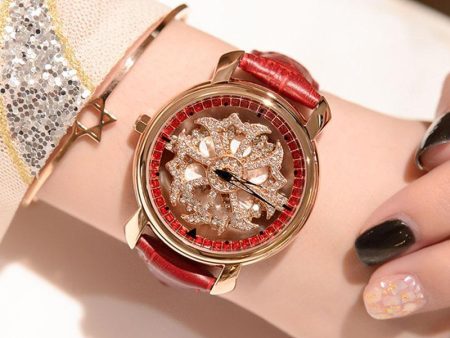 360° Rotating Dial Waterproof Quartz Watch Fashion