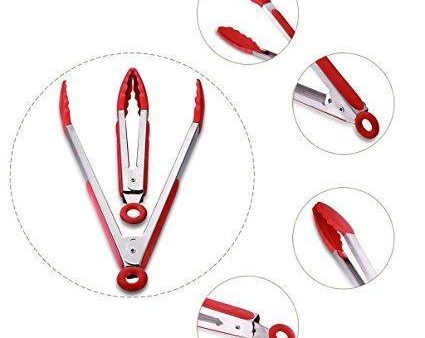 Cooking Food Tongs(1 Set) on Sale