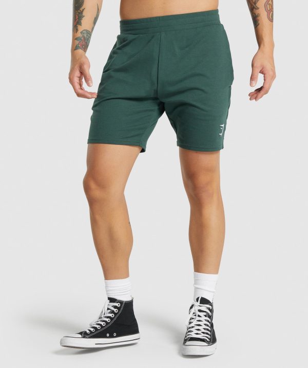 Gymshark Essential 7 Shorts - Dark Green For Discount