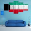 Kuwait Flag Canvas Wall Art Online now