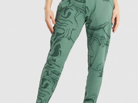 GS Power Bottoms - Green Print Online Hot Sale