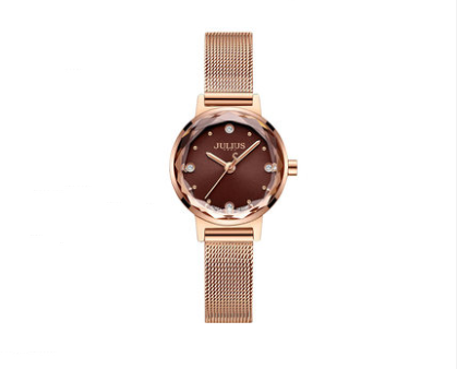 Women s Fashionable Waterproof Steel Strip Quartz Watch For Cheap