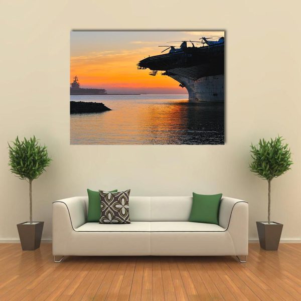 Aircraft Carrier Canvas Wall Art Online Sale