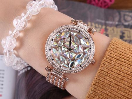 Fashion Full Diamond Quartz Watch For Discount