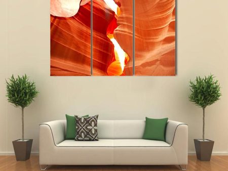 Antelop Canyon In Arizona Canvas Wall Art Discount