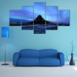 Mountain Kirkjufell & Aurora Canvas Wall Art on Sale