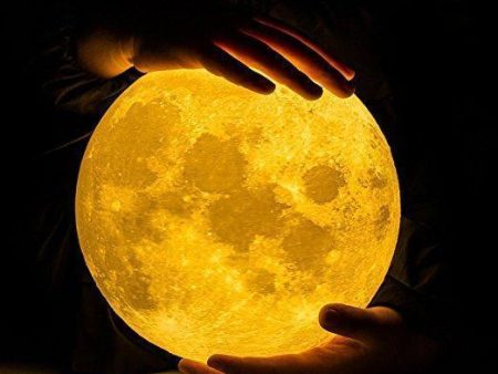 3D MOON  LAMP For Sale