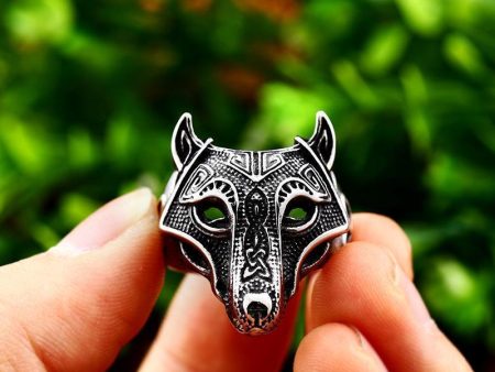 Viking Wolf Stainless Steel Rings Fashion