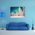 Aurora Borealis In Lapland Finland Canvas Wall Art Sale