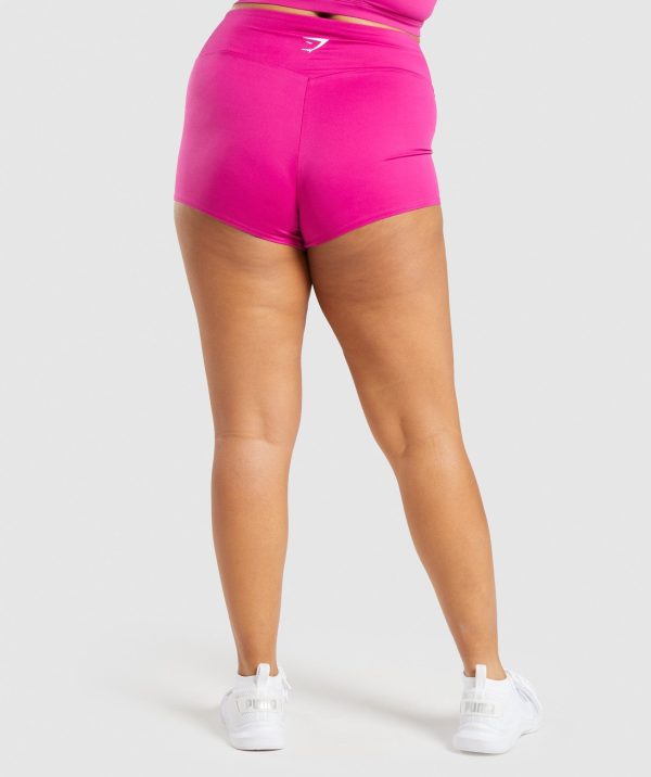 Gymshark Training Short Length Shorts - Pink Online now