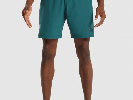 Gymshark Apex Functional 9  Shorts - Teal Online Hot Sale