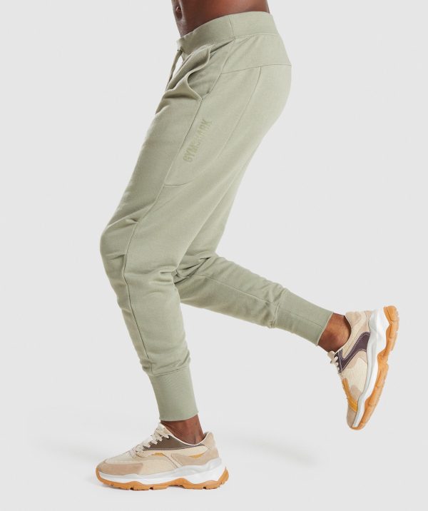 Gymshark Restore Joggers - Light Green Sale