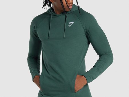 Gymshark Critical 2.0 Hoodie - Dark Green Hot on Sale