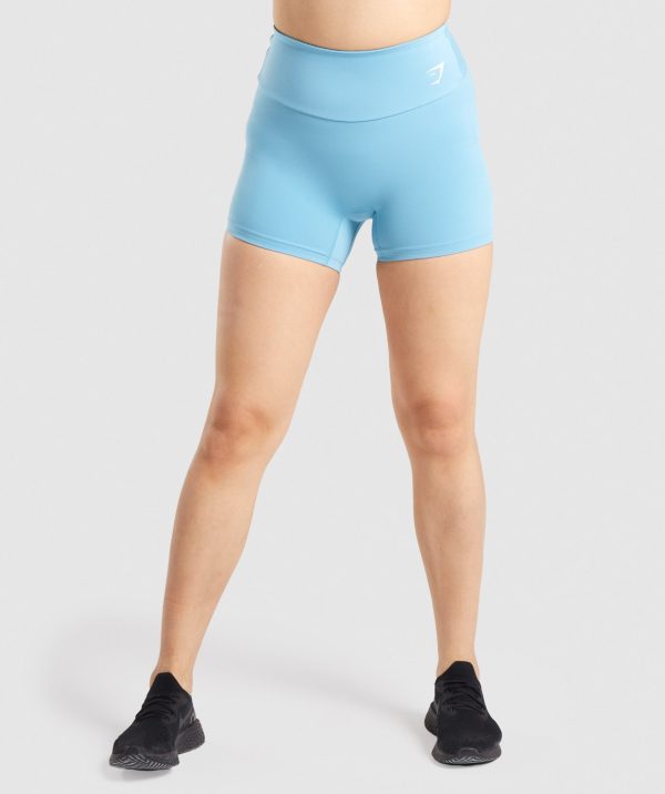 Gymshark Training Shorts - Light Blue For Sale