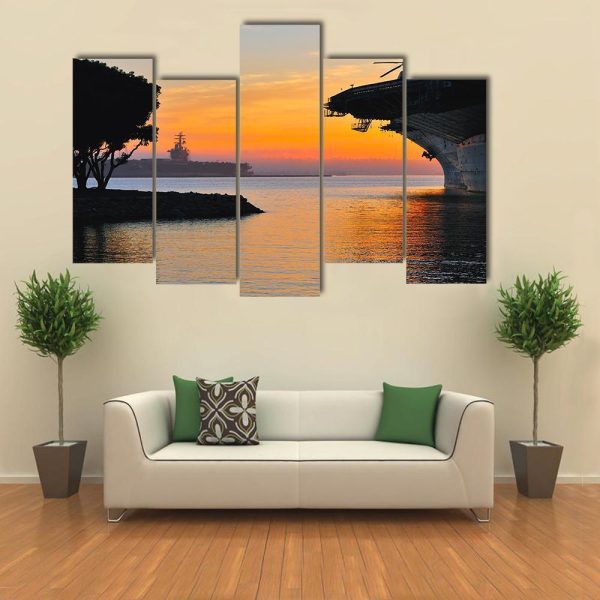 Aircraft Carrier Canvas Wall Art Online Sale