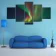 Aurora Borealis & Meteors Canvas Wall Art Online