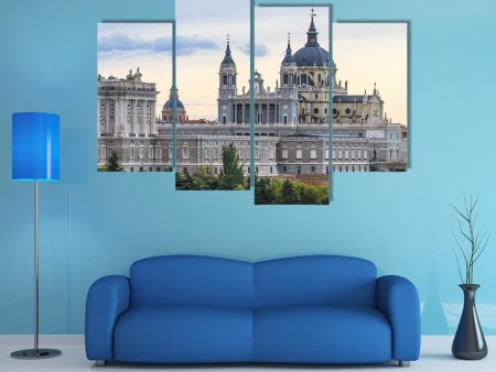 Almudena Cathedral Canvas Wall Art Online