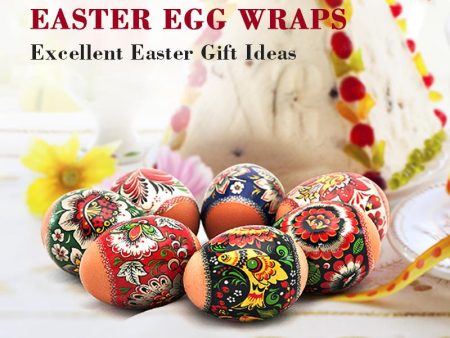 Easter Egg Wraps(21PCS) For Discount